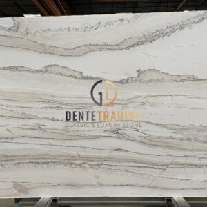 CALACATTA QUARTZITE #10784 3CM HONED 120"-129"± X 76"±